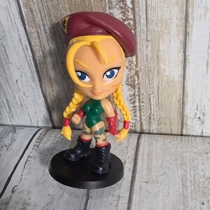 Capcom Street Fighter Cammy White Mini Figure Delta Red Beret Collectible 2017